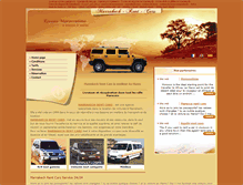 Tablet Screenshot of marrakech-rent-cars.com